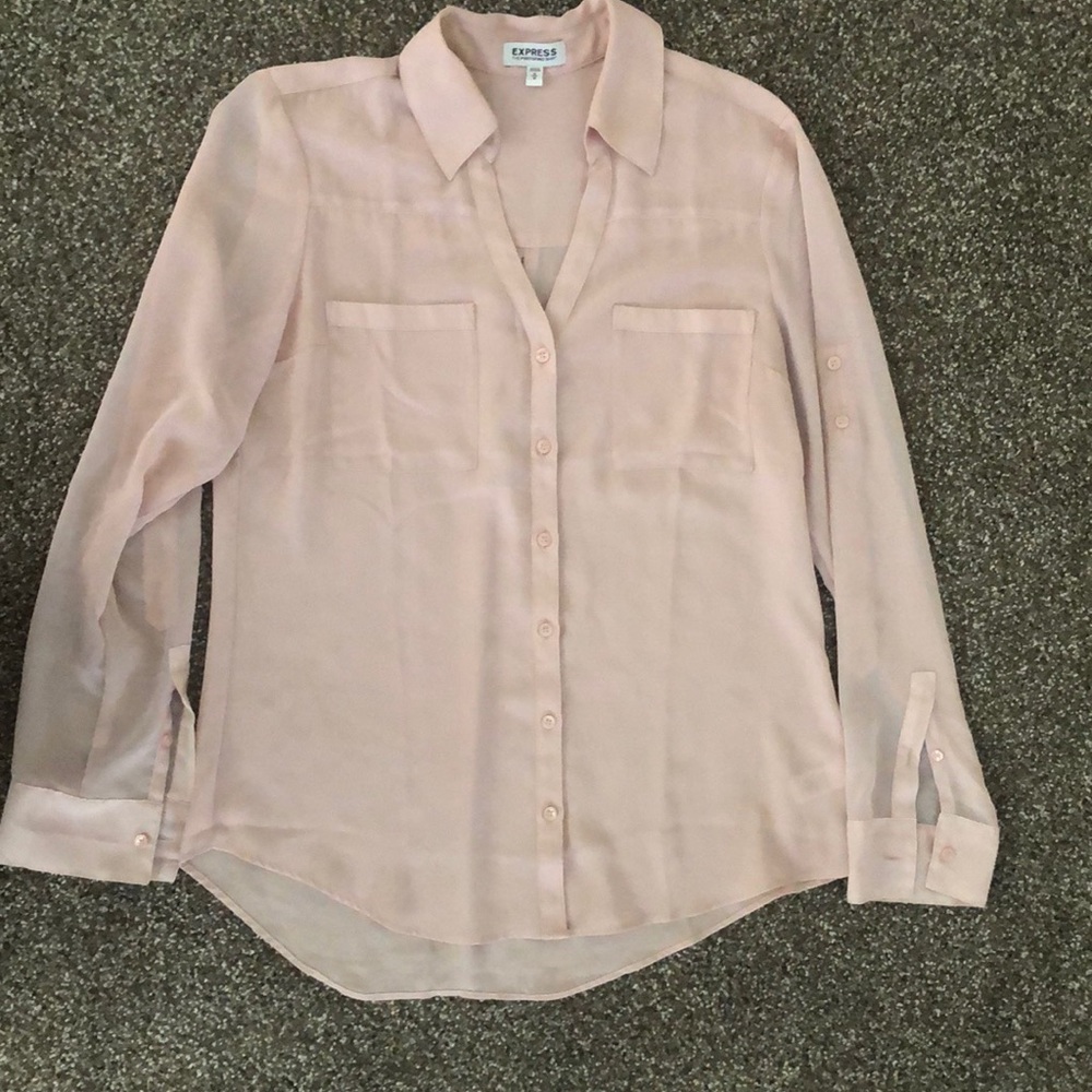 Express Portofino long sleeve button down